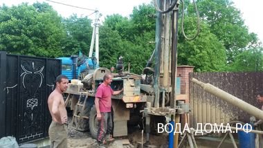 Бурение скважины в Сергиево Посадском районе д Гаврилково