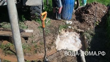 Бурение скважины на воду в Сергиево Посадском районе д Новожолтиково